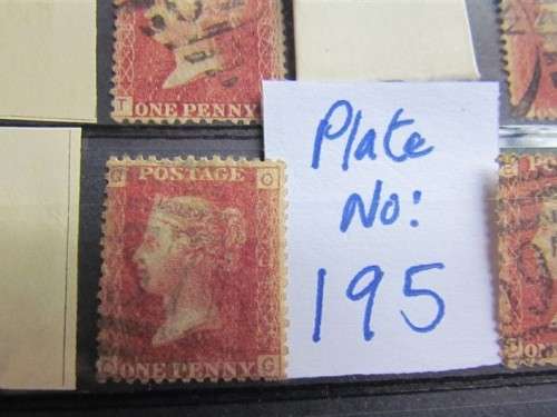 Penny Reds on Stock Card **All for 1 Bid**Low Start**
