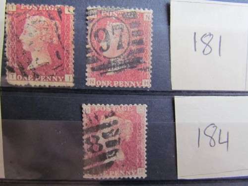 Penny Reds on Stock Card **All for 1 Bid**Low Start**