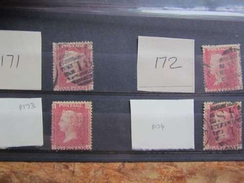 Penny Reds on Stock Card **All for 1 Bid**CRAZY LOW START**
