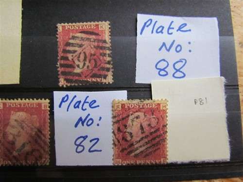 Penny Reds on Stock Card **All for 1 Bid**Low Start**