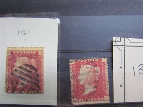 Penny Reds on Stock Card **All for 1 Bid**Low Start**