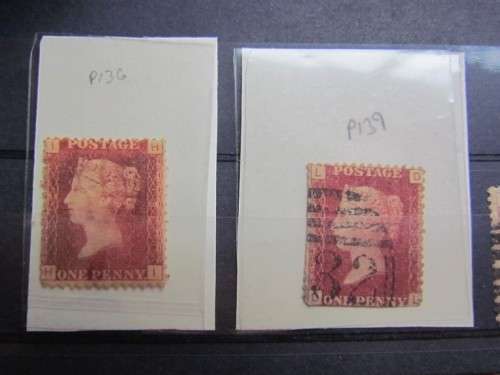Penny Reds on Stock Card **All for 1 Bid**Low Start**