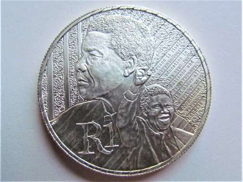 NELSON MANDELA ROBBEN ISLAND SILVER SA MINT **IN POUCH**