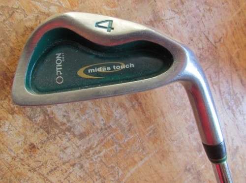 $%$# CRAZY START @#$!% OPTION 4 IRON GOLF CLUB - MIDAS TOUCH