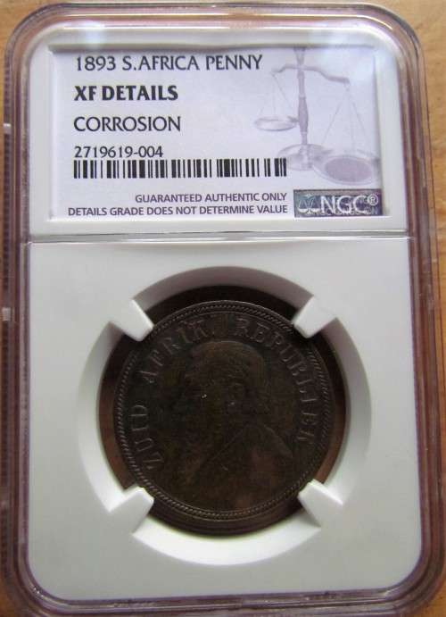 1893 PENNY - NGC GRADED - RARE - RARE - XF - LOW START @@@