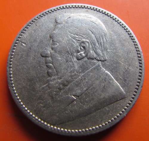 1896 ZAR SILVER SHILLING @@@ LOW START @@@