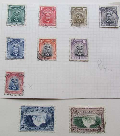 SOUTHERN RHODESIA - VERY FINE USED LOT - 1 BID FOR ALL