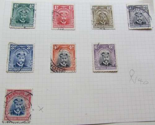 SOUTHERN RHODESIA - VERY FINE USED LOT - 1 BID FOR ALL