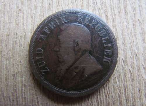 1892 Z.A.R PENNY - HARD TO FIND AT THIS PRICE - LOW START