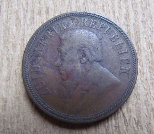 1892 Z.A.R PENNY - HARD TO FIND AT THIS PRICE - LOW LOW