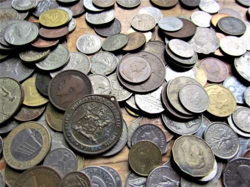 *** CRAZY R1 START ***HUGE LOT 1600+ COINS WORLD - EURO / AFRICA / RHODESIA / PULA @CRAZY R1 START