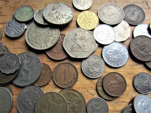 *** CRAZY R1 START ***HUGE LOT 1600+ COINS WORLD - EURO / AFRICA / RHODESIA / PULA @CRAZY R1 START