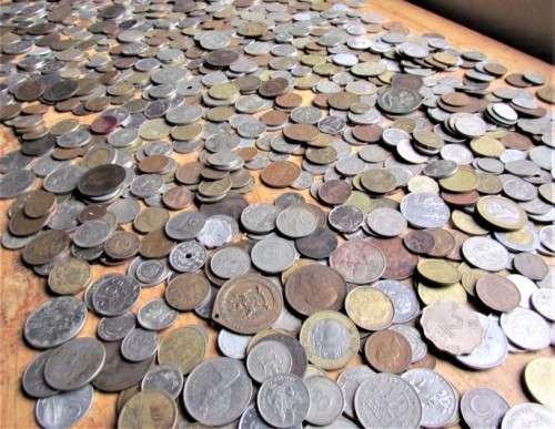 *** CRAZY R1 START ***HUGE LOT 1600+ COINS WORLD - EURO / AFRICA / RHODESIA / PULA @CRAZY R1 START