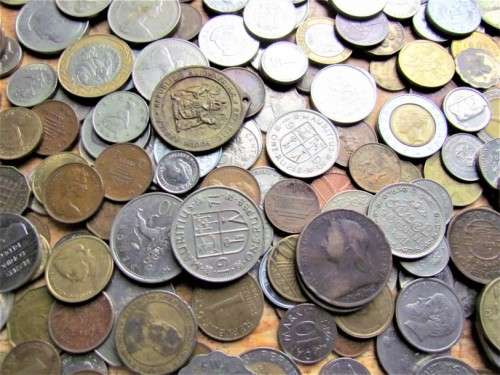 *** CRAZY R1 START ***HUGE LOT 1600+ COINS WORLD - EURO / AFRICA / RHODESIA / PULA @CRAZY R1 START