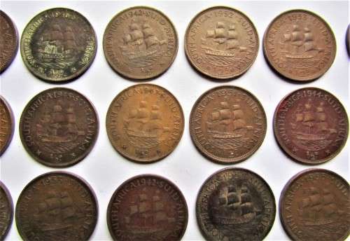 CRAZY R1 START@HUGE LOT OF 45 X SA HALF PENNY@CRAZY R1 START@