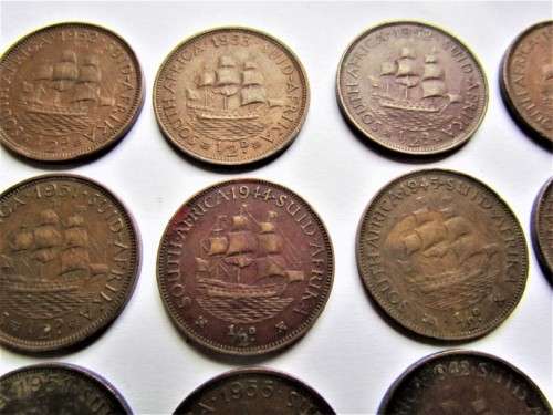 CRAZY R1 START@HUGE LOT OF 45 X SA HALF PENNY@CRAZY R1 START@