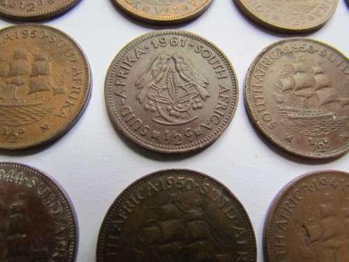 CRAZY R1 START@HUGE LOT OF 45 X SA HALF PENNY@CRAZY R1 START@
