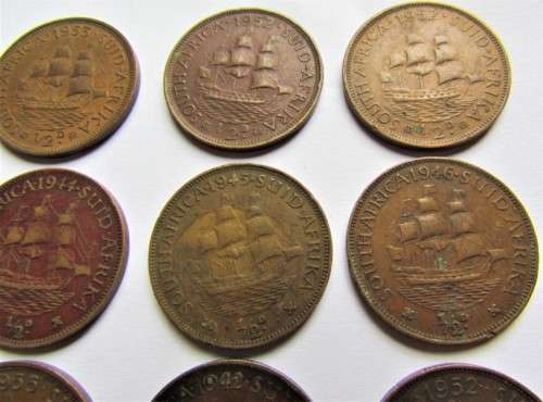 CRAZY R1 START@HUGE LOT OF 45 X SA HALF PENNY@CRAZY R1 START@