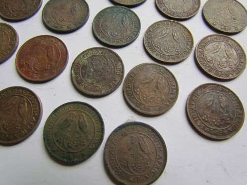 CRAZY R1 START @@ 45 X FARTHING QUARTER PENNY COLLECTION @@R1 START@@1 BID FOR ALL