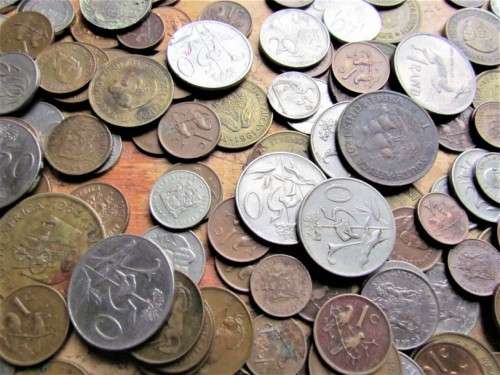 @@CRAZY R1 START@@ RSA + SA UNION ASSORTED MASSIVE COIN LOT - 1 BID @@ R1 START SECURES