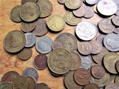 @@CRAZY R1 START@@ RSA + SA UNION ASSORTED MASSIVE COIN LOT - 1 BID @@ R1 START SECURES