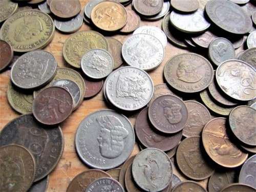 @@CRAZY R1 START@@ RSA + SA UNION ASSORTED MASSIVE COIN LOT - 1 BID @@ R1 START SECURES