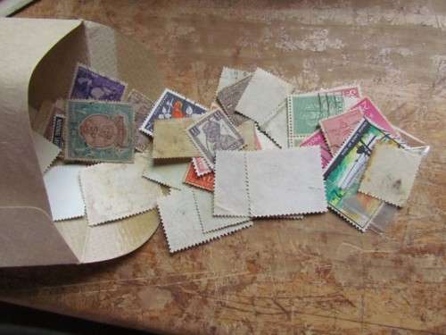 WORLD - UNSORTED & UNCHECKED ENVELOPES OF STAMPS