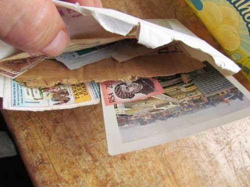WORLD - UNSORTED & UNCHECKED ENVELOPES OF STAMPS