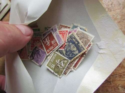 WORLD - UNSORTED & UNCHECKED ENVELOPES OF STAMPS