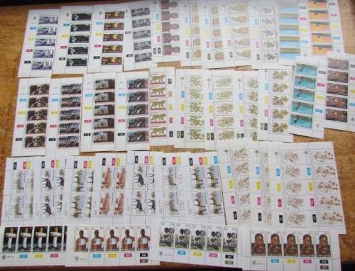 BOP CONTROL BLOCKS SETS  **1 BID FOR THE LOT ** BULK AUCTION - MINT FOR POSTAGE