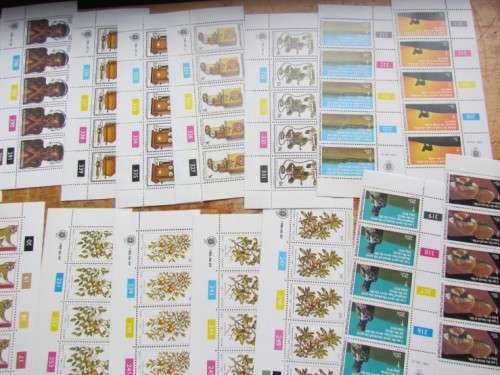 BOP CONTROL BLOCKS SETS  **1 BID FOR THE LOT ** BULK AUCTION - MINT FOR POSTAGE
