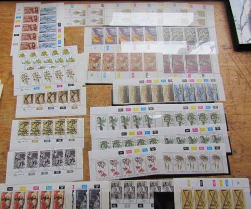 TBVC CONTROL BLOCKS SETS  **1 BID FOR THE LOT ** BULK AUCTION - MINT FOR POSTAGE