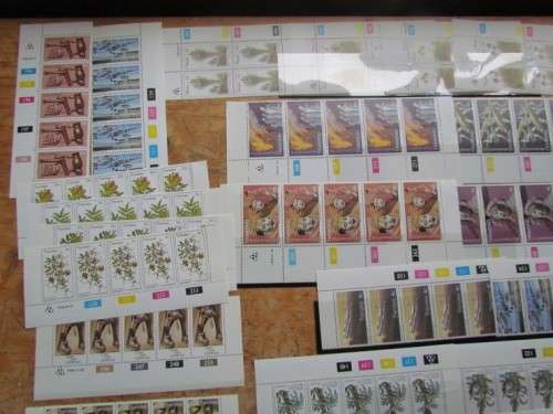 TBVC CONTROL BLOCKS SETS  **1 BID FOR THE LOT ** BULK AUCTION - MINT FOR POSTAGE