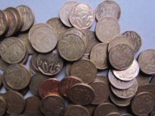 @@@R1 START@@@ RSA 20C COINS LOT , ALL FOR 1 BID