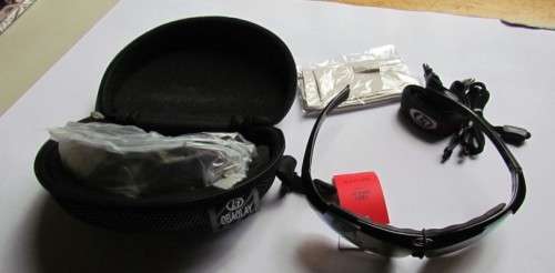 OBAOLAY SPORTS SUNGLASSES + HARD CASE + 5 LENSES + SPORT STRAP **QUALITY**