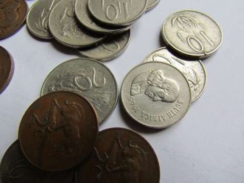 1965 SA COIN LOT - ALL 1965 COINS - 1 BID FOR THE LOT