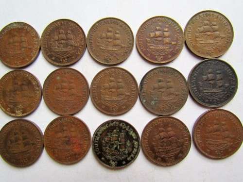 **CRAZY R1 START** 1940'S + 1950'S 1 PENNY LOT - 1 BID FOR ALL THIS