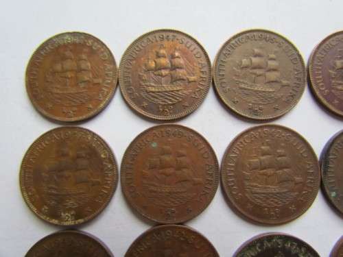 **CRAZY R1 START** 1940'S + 1950'S 1 PENNY LOT - 1 BID FOR ALL THIS