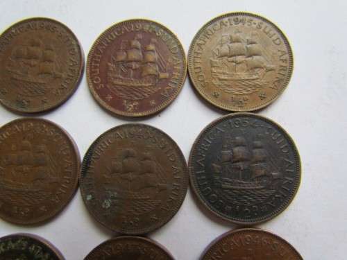 **CRAZY R1 START** 1940'S + 1950'S 1 PENNY LOT - 1 BID FOR ALL THIS