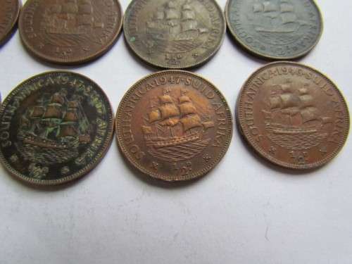 **CRAZY R1 START** 1940'S + 1950'S 1 PENNY LOT - 1 BID FOR ALL THIS