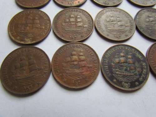 **CRAZY R1 START** 1940'S + 1950'S 1 PENNY LOT - 1 BID FOR ALL THIS