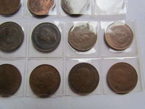 26 X 1942 -1950 Assorted Great Dates & Details 1/4d Farthings Collection all for 1 Bid