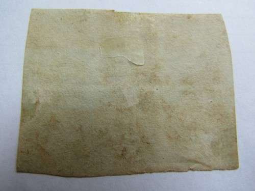 **RARE**Penny Red Block of 6 Imperforate + Maltese Cross Cancel @@@ R1 START