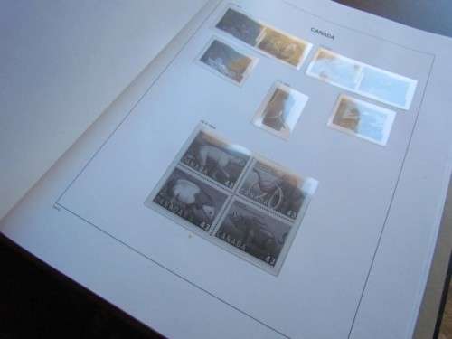 CANADA - DAVO ALBUM - WITH DUST COVER - TONING SPOTS - HIGH VALUE
