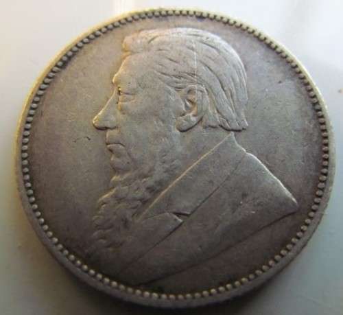 ZAR 1896 1 SHILLING - SILVER - LOW START