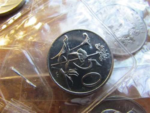 RSA 50c LOT OF COINS - SOMW UNC COINS - 14 COINS - 1 BID FOR THE LOT