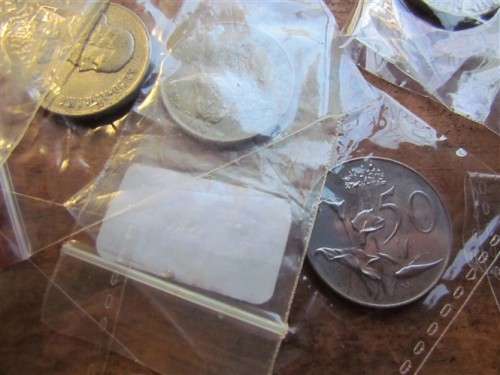 RSA 50c LOT OF COINS - SOMW UNC COINS - 14 COINS - 1 BID FOR THE LOT