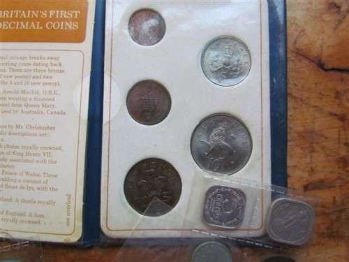 EUROPE GB + GERMANY LOT OF COINS - 1 BID FOR THE LOT