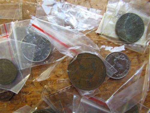 WORLD LOT OF COINS - 1 BID FOR THE LOT