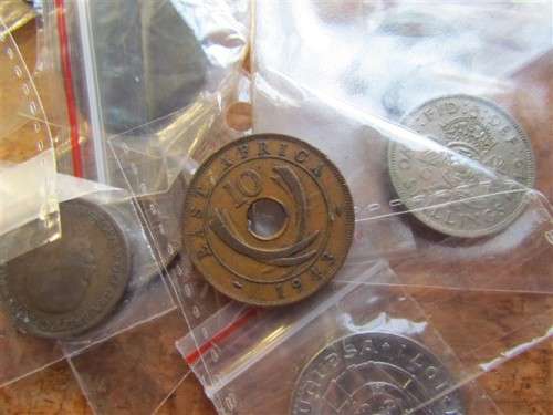 WORLD LOT OF COINS - 1 BID FOR THE LOT